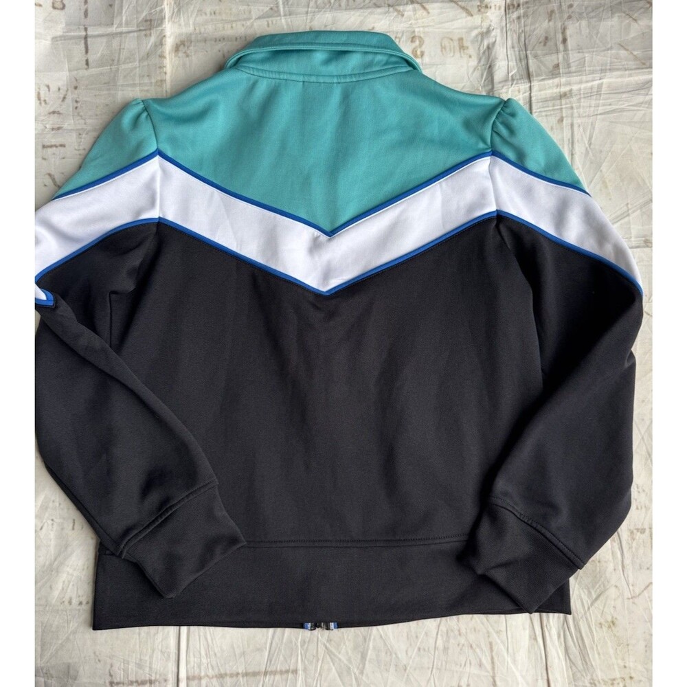 Vintage Lg FILA Sport Women's Colorblock Track Jacket Full Zip Pockets 90’s - Picture 4 of 6
